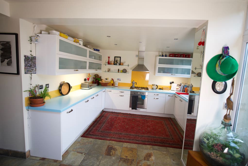 Bright kitchen