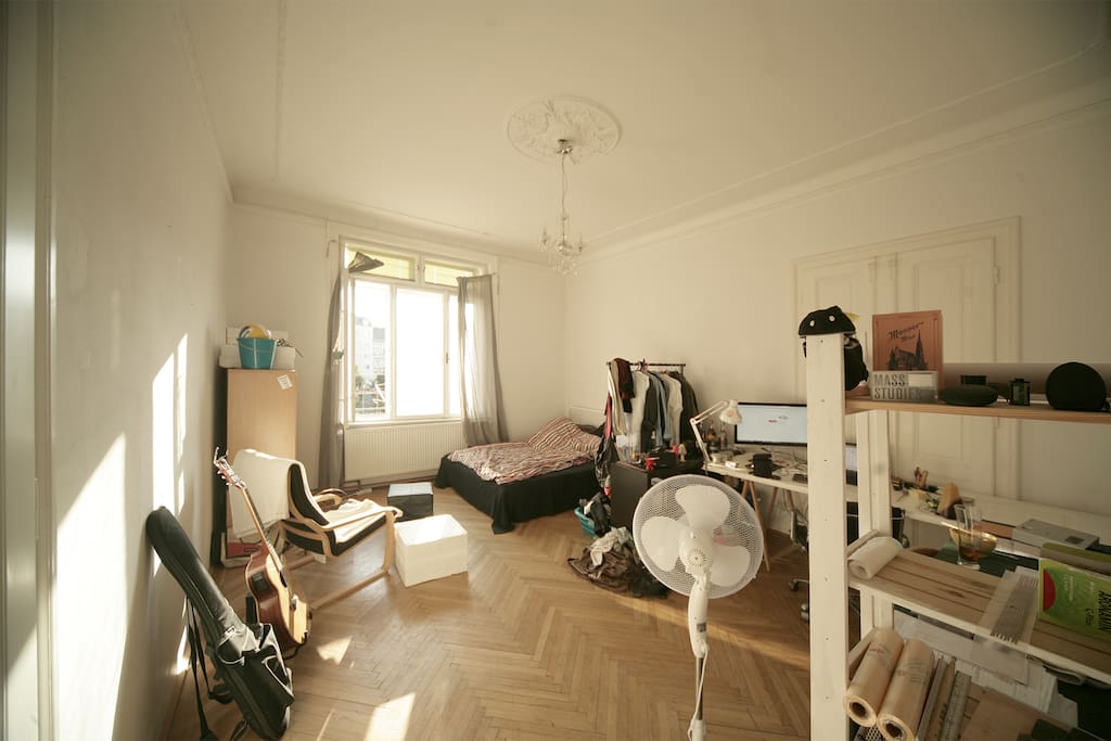 Your Room /
there is blind and curtain, if you want to use more sleep at morning