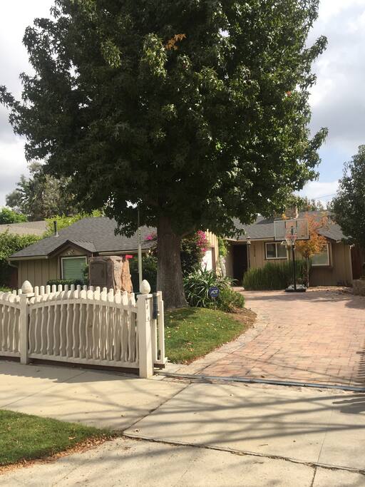 Front of the house