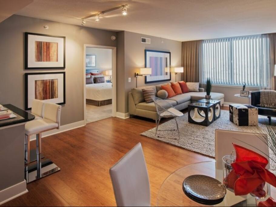 1BR Fully FurnishedMt. Vernon Sq. Apartments for Rent