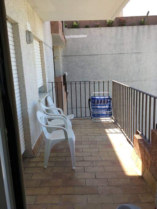 Terraza de la vivienda