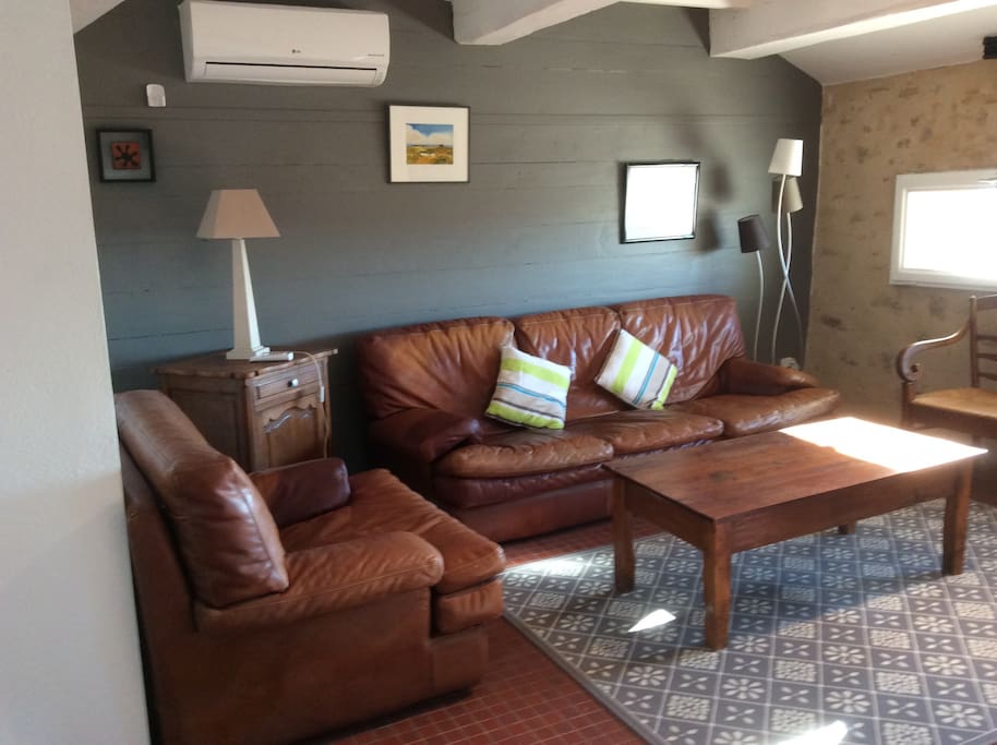 Salon relaxant avec climatisation