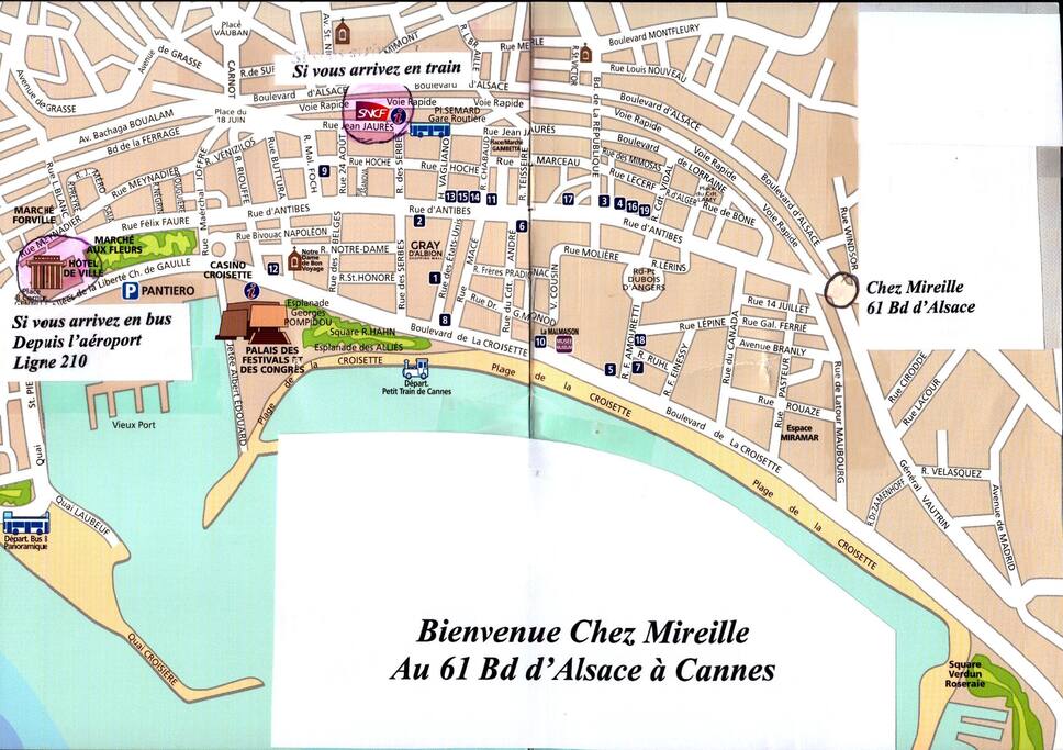 plan d'accès