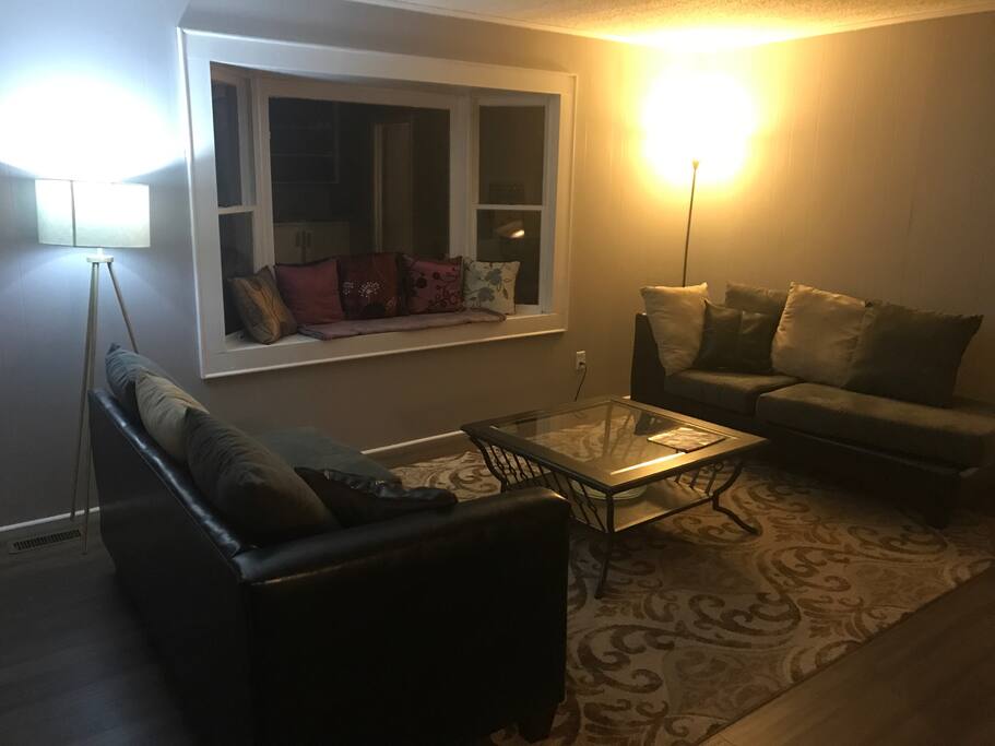 The living room