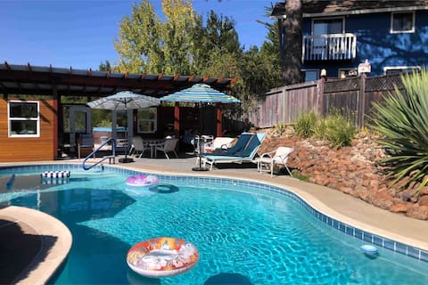 Sebastopol Gem, The Birdhouse. Hottub. Pool. Views