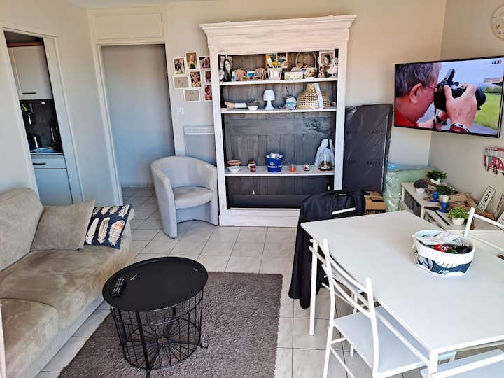 Très Agréable Appartement à 200 Mètres De L'océan,  Excellente Situation, Avec Terrasse De 50m2 - Landes