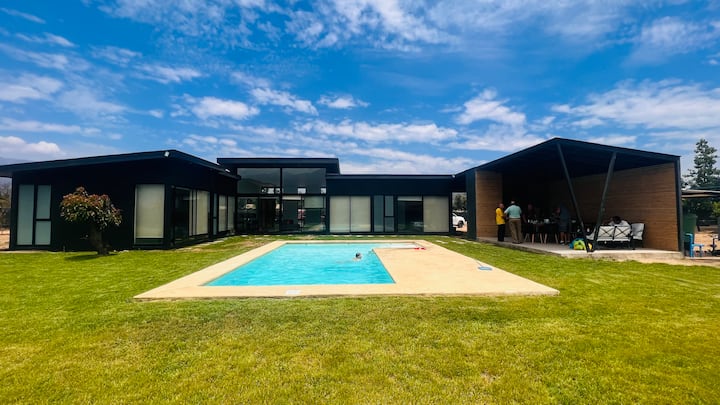 Wonderful house in Olmue with a hot tub and pool