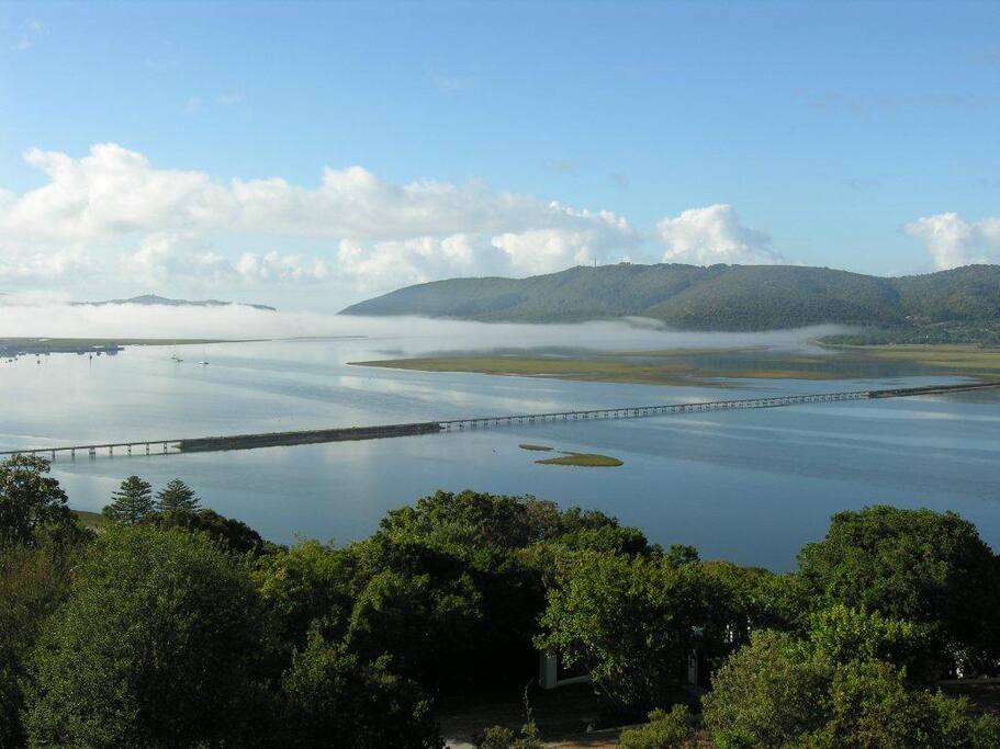 The Knysna Lagoon