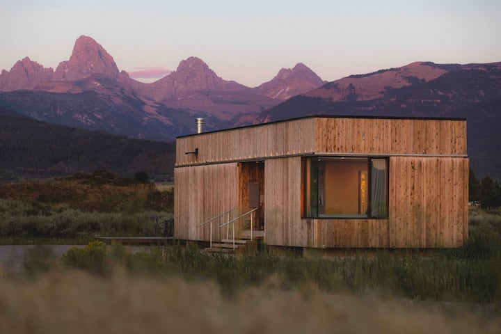 Teton View Cabin:  New Build + Stylish Design