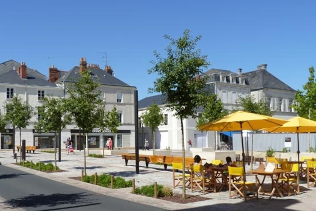 Situation appréciable en coeur de ville de Cholet