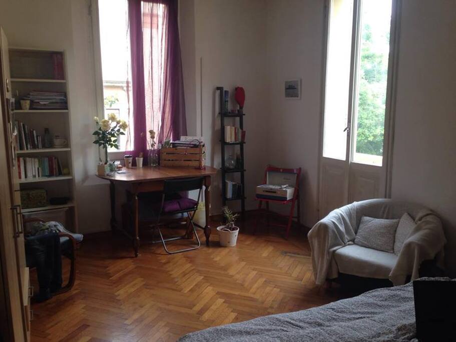working area of the room