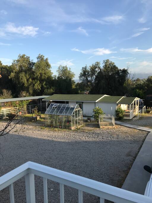 View from Guest House balcony