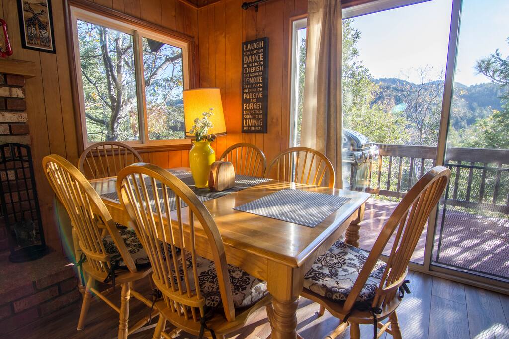 Our cozy and charming home has so much to offer! Relax and enjoy the great views with a movie on Netflix, or HBO.