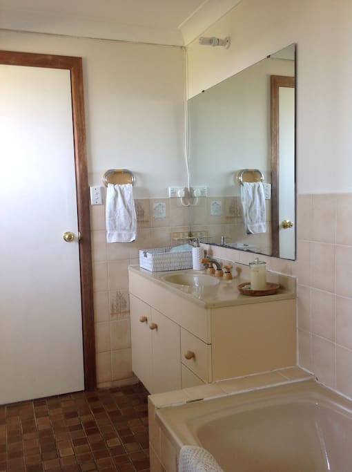 Bath and vanity basin