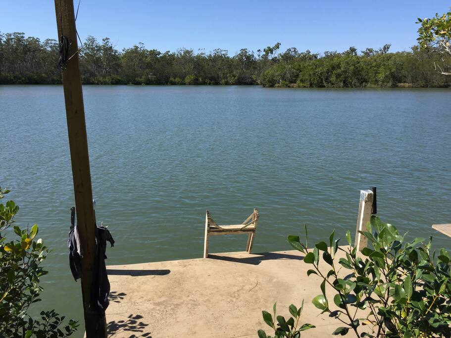 The jetty.