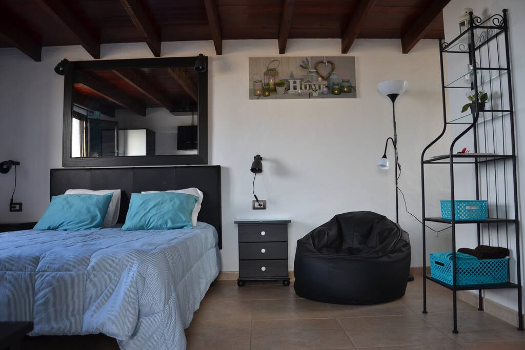 Habitacion doble, cama de 150cm.