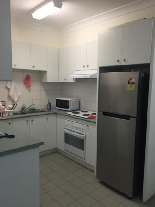 kitchen downstairs (split level apartment)