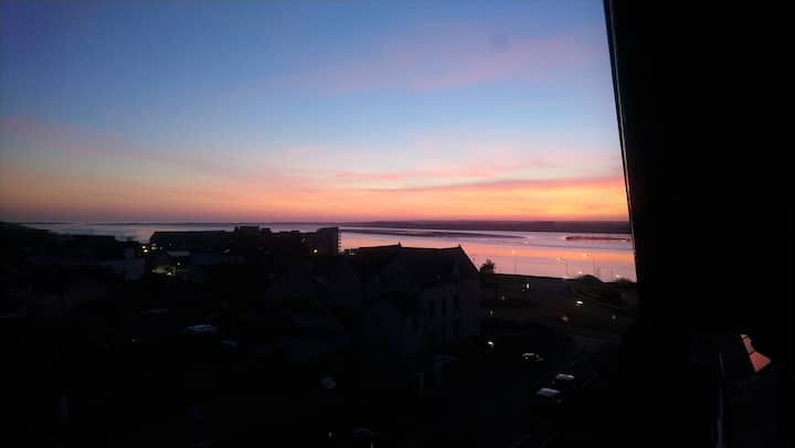 إطلالة من غرفة النوم العلوية