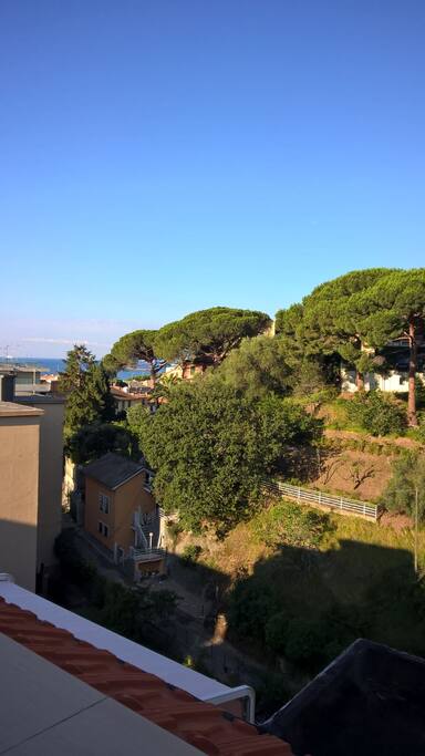 Vista dal balconcino