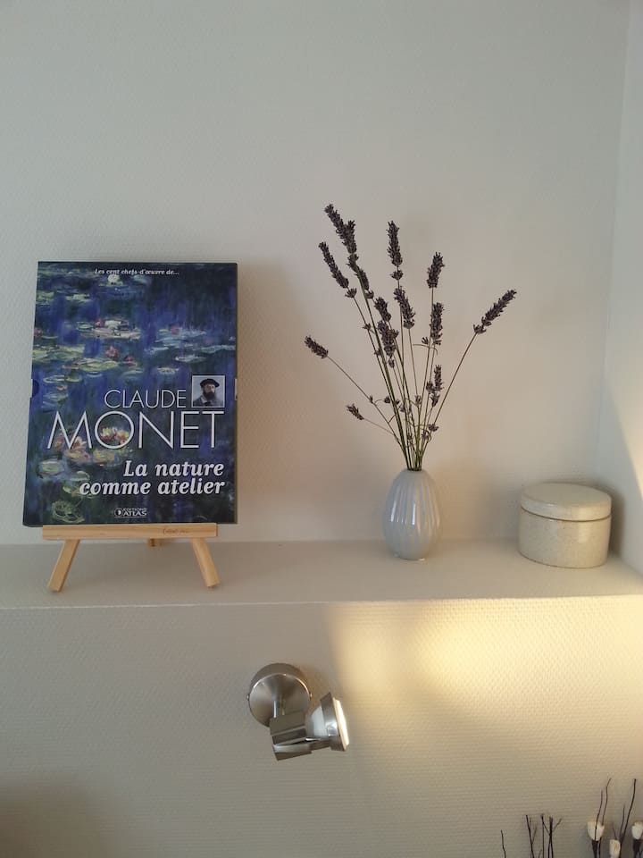 Giverny, Cosy studio near Monet's Gardens