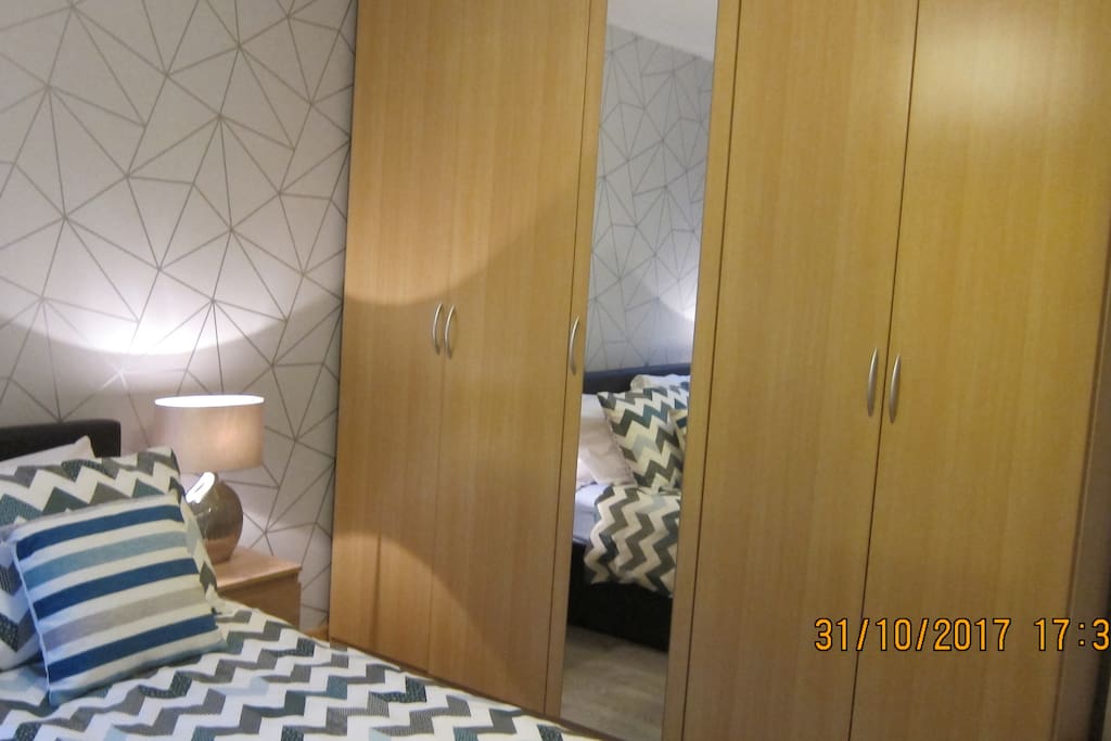 5 Door Wardrobe is just part of the plentiful storage