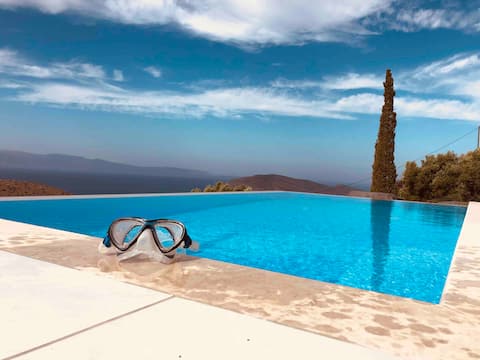 Villa with Pool Sea View Fitness / Sunset