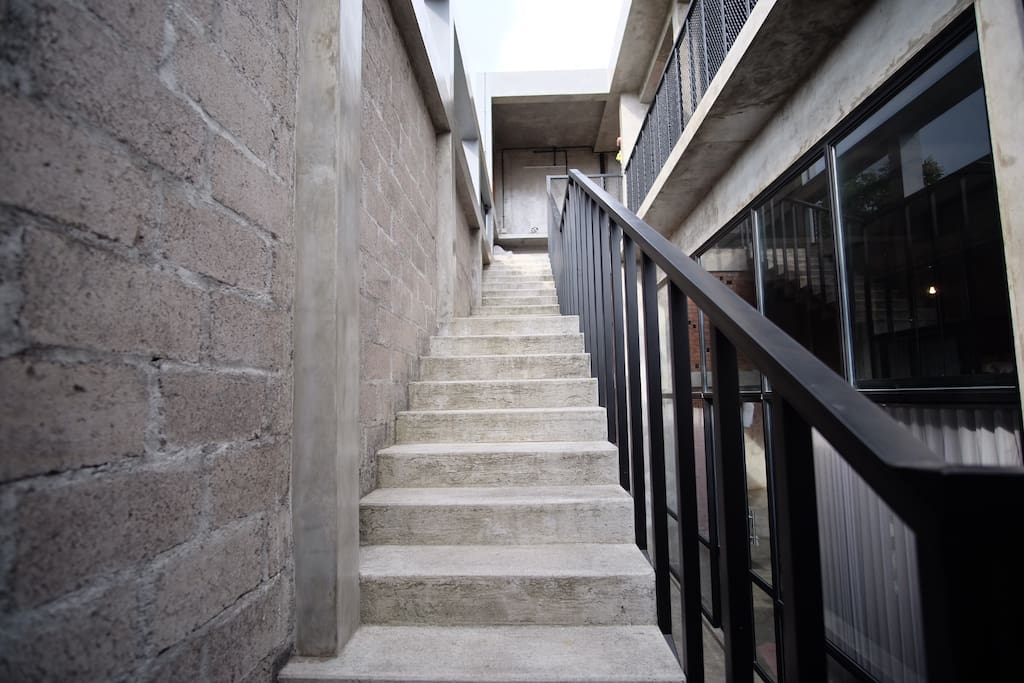 Go to the second floor