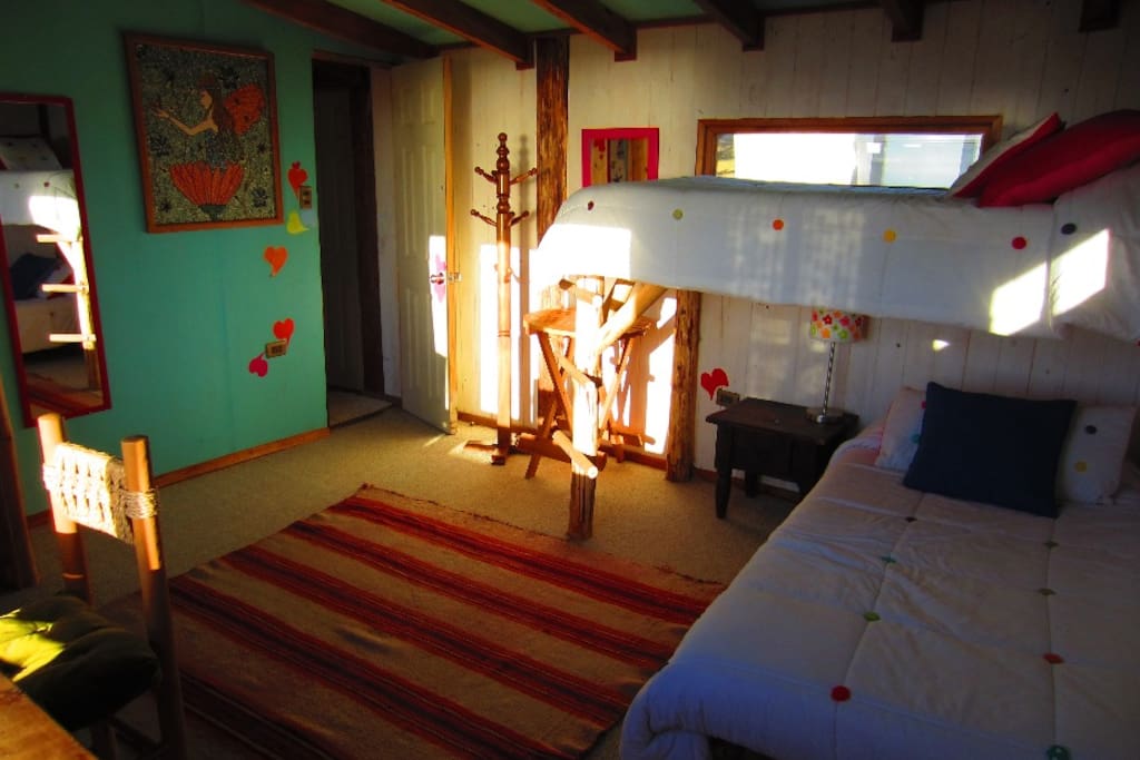 Amplio espacio en las habitaciones