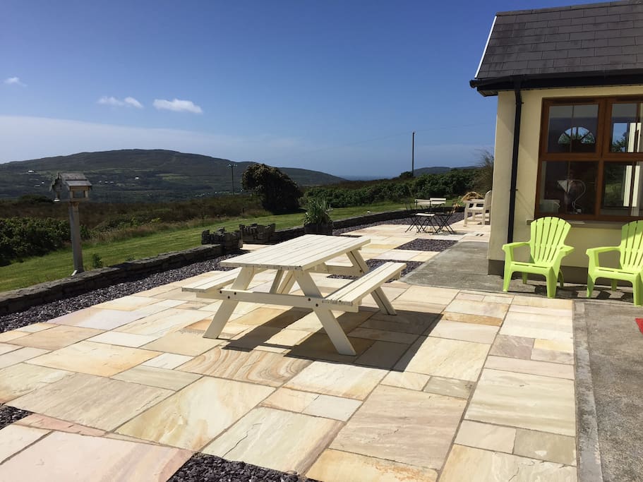Patio off dining room