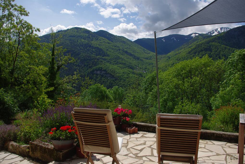 View from the terrasse