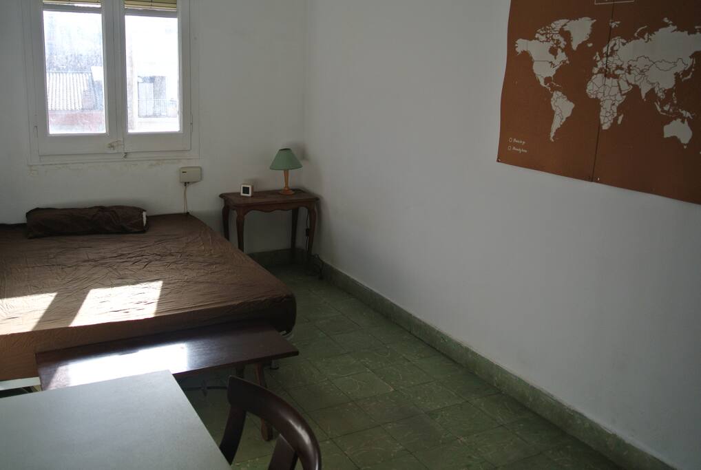 The room