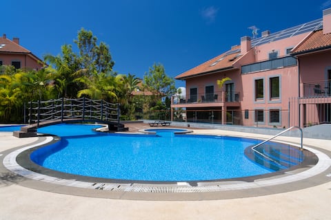 Santa Luzia Funchal View | 2br pool, ac & parking