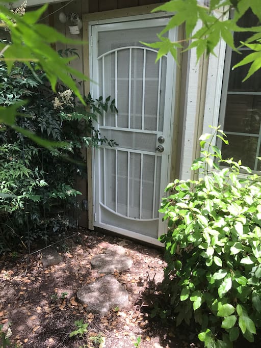 front privacy security door