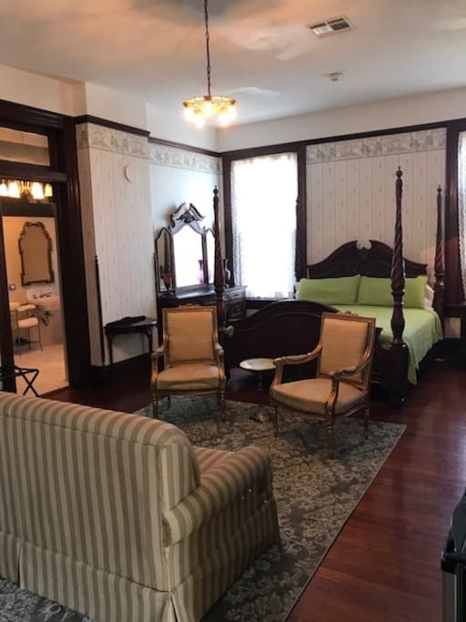 large honeymoon suite for yourself or bring the kids