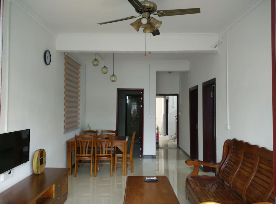 Living room + dinning room
