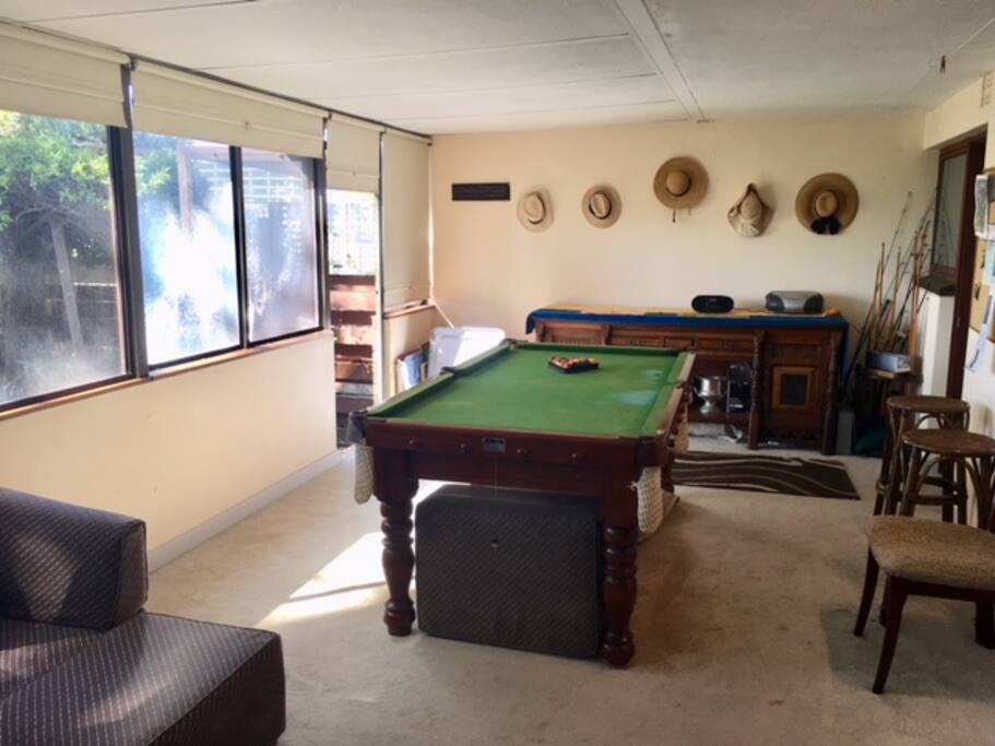 Sunroom at rear