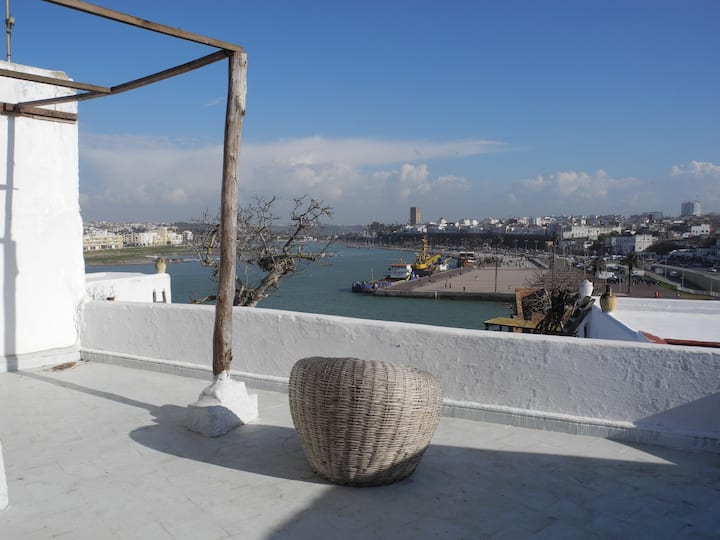 dar in kasbah river and ocean