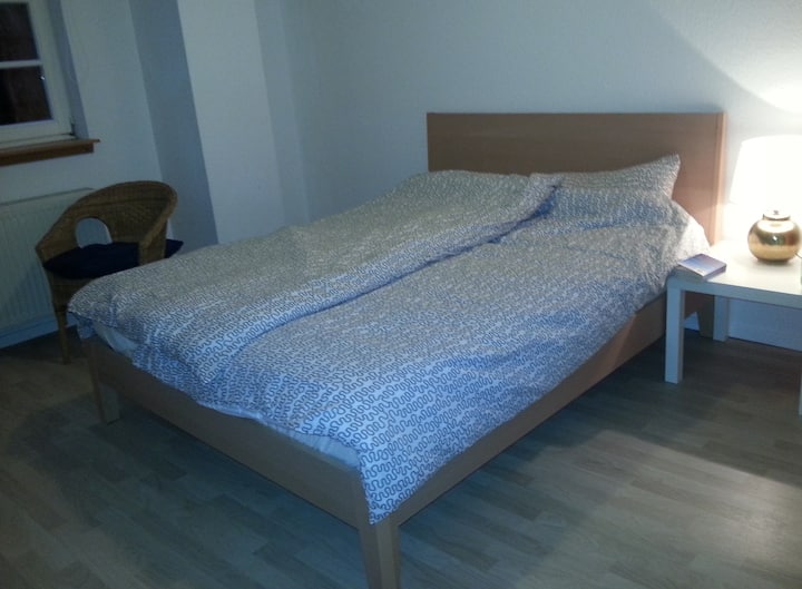 Dhoma e gjumit 1; krevat dopio dhe divan