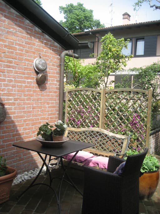 Terrazzo per colazione