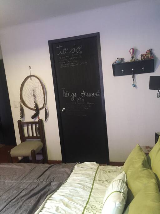 Bathroom door