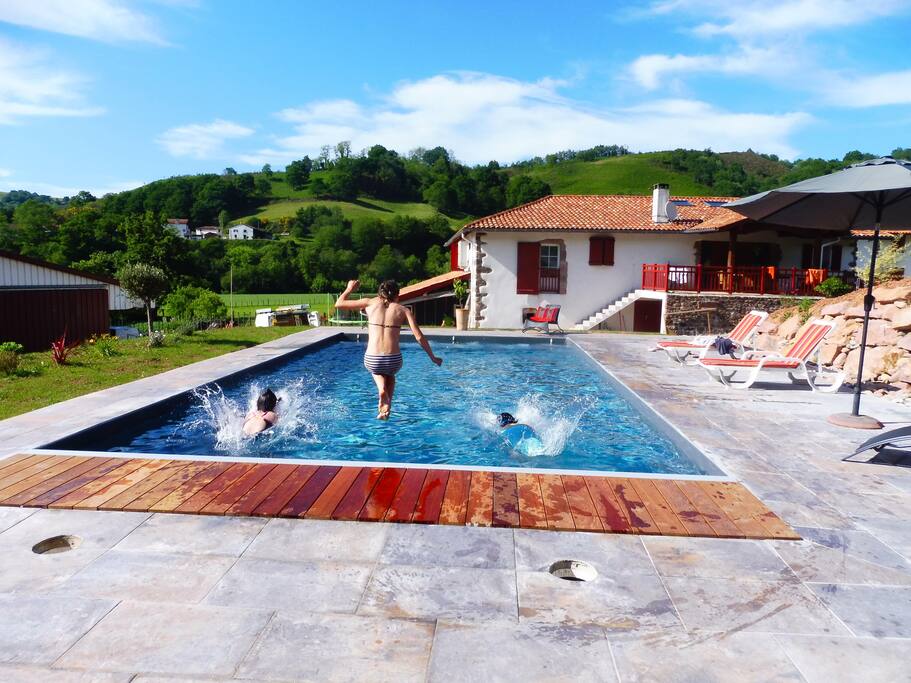Piscine chauffée