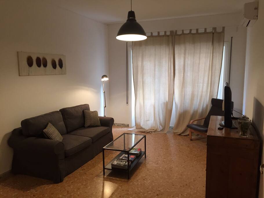 First room / living room with sofa bed (double)