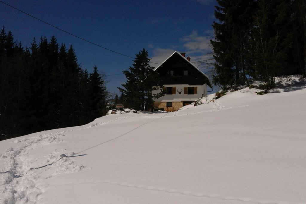 Winter Außen Ansicht