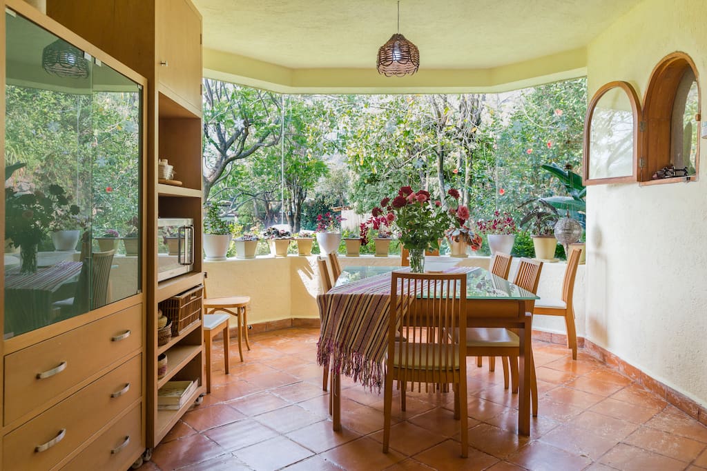 Comedor de la casa principal