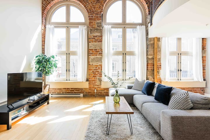 LOFTS ST JEAN, Old Quebec 2 baths, sleeps 6