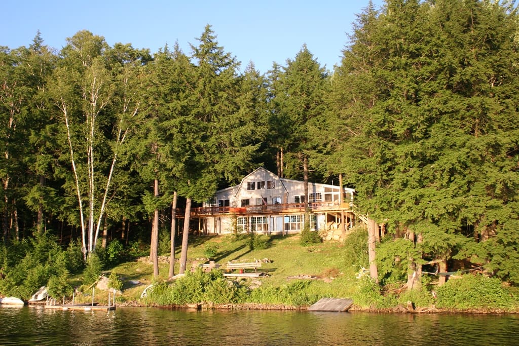 Private Lakefront Getaway in Central Maine Cottages for Rent in