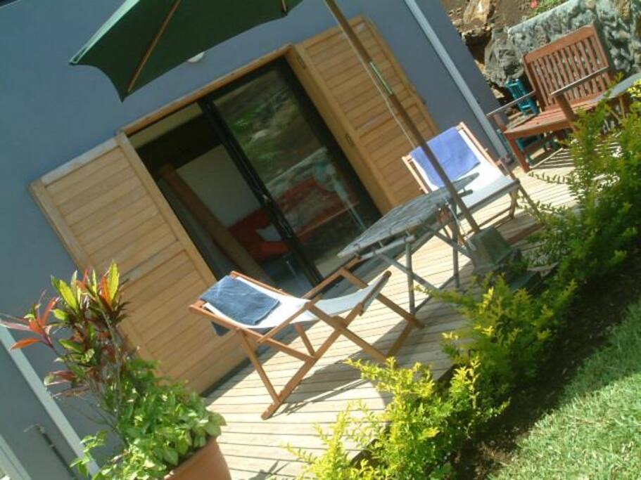 Votre terrasse privée