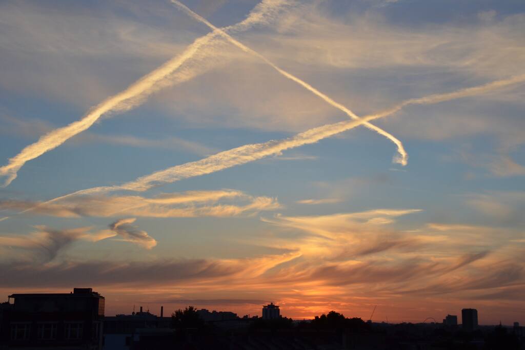 Gorgeous Sunsets from Balcony