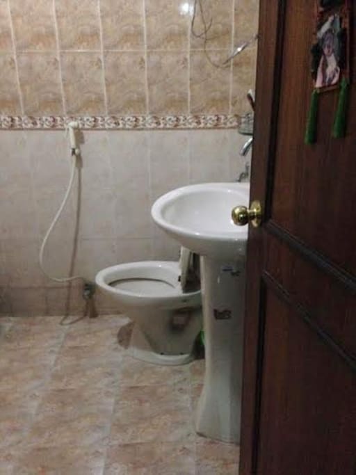 Attached bath