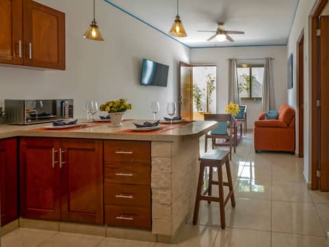Popular Airbnb listing: Casa Siinik, beautiful apartment #3 near the sea. in Pescadores